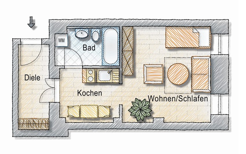 Grundriß