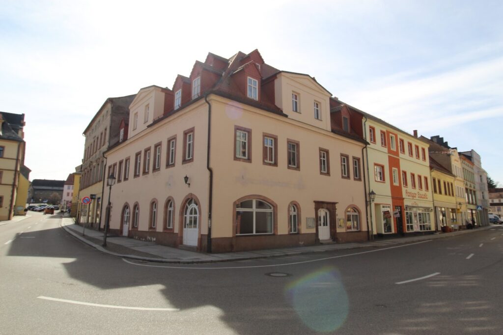 Ansicht seitlich vom Markt